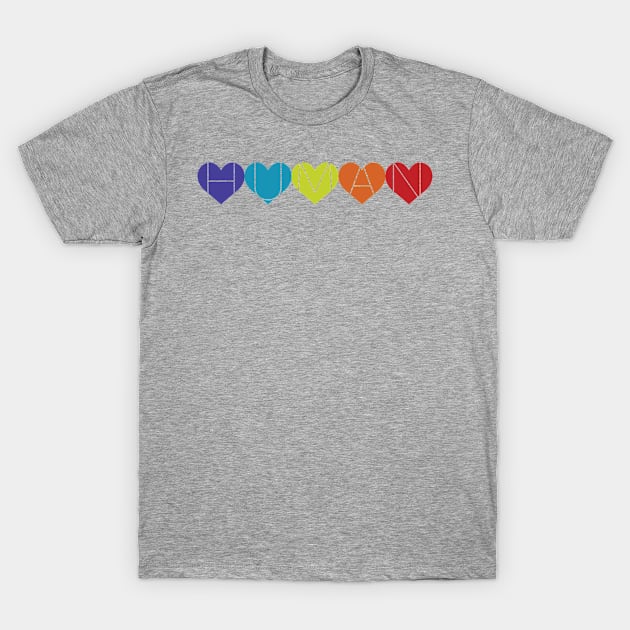 Human Heart T-Shirt by centeringmychi